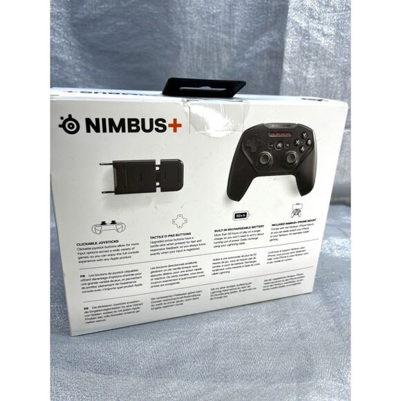 NIB Steelseries Nimbus+ Wireless Gaming Controller For Apple Devices - Picture 2 of 11